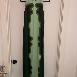 Tuckernuck Green Maxi Dress
